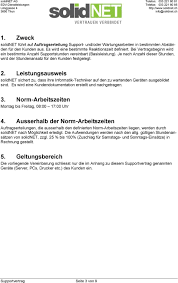 Der vertragshändler erklärt sich mit deren einbeziehung ausdrücklich einverstanden. Supportvertrag Fur Edv Dienstleistungen Pdf Kostenfreier Download