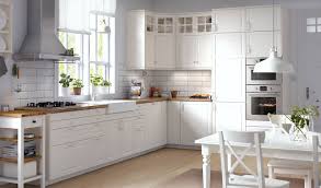 Weisse Kuche Im Skandinavischen Stil Haus Kuchen Ikea Kuche Landhaus Ikea Kuche