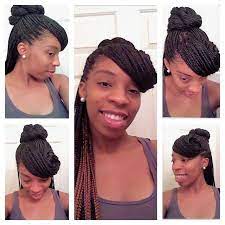 Pin By Ra Niesha Bratton On Love Me So Naturally Box Braids Styling Braid Styles Natural Hair Styles For Black Women