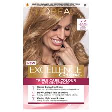 For other uses, see blond (disambiguation) and blonde (disambiguation). L Oreal Excellence Dark Golden Blonde 7 3 Tesco Groceries