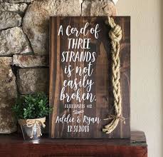 Downloadable and streaming on all major music platforms (itunes. A Cord Of 3 Strands Rustic Wood Wedding Sign Wedding Gift A Cord Of Three Strands Wedding Sign Ecclesiastes 4 9 12 Fall Wedding Decor Paper Party Supplies Party Decor Delage Com Br