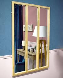 Miroir Atelier Bois Naturel Miroir Pas Cher Kalico Miroir Atelier Miroir Mobilier De Salon