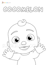 This is a cocomelon pig character from three little pigs nursery rhymes. Cocomelon Coloring Pages 20 New Coloring Pages Free Printable