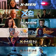 X Men Movies Xmen 2000 X2xmenunited 2003 Xmenthelaststand 2006 Xmenfirstclass 2011 Xmendaysoffuturepast 2014 X Men Superhero Memes Man Movies
