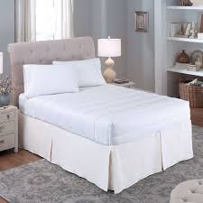 Cal King Bed Skirt Luxury Loft Mattress Pad Mattress