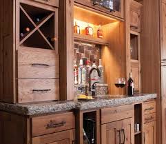Starmark Cabinetry Hickory Cabinets Kitchen Remodel Small Cabinetry