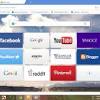 Uc browser provides a clear graphic interface which will look familiar to most users. 1
