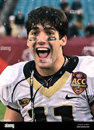 Wake Forest quarterback Riley Skinner is all smiles following his team's  9-6 win over Georgia Tech in the ACC Championship football game, Saturday,  Dec. 2, 2006, in Jacksonville, Fla.(AP Photo/Phil Coale Stock