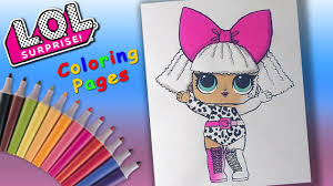 Lol omg lady diva coloring page. Diva Lol Doll Coloring Page Novocom Top