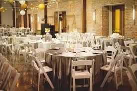 Mt Holly Citizen S Center The Grand Hall Wedding Reception White Folding Chairs With Silver Linens A Creative White Folding Chairs Furniture Design Decor