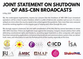There is no recent news for this security. Joint Statement On Shutdown Of Abs Cbn Broadcasts Makati Business Club Non Profit Business Association Business Forum Philippines