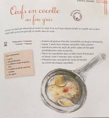 œufs Cocotte Au Foie Gras Facon Bocuse Graisse D Oie œufs Cocotte Cassolette