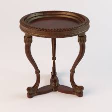 Retro central coffee table with 2 large drawers and metal legs frame for living room, rustic brown rectangular functional table. Round Coffee Table 113953 3d Model Download 3d Model Round Coffee Table 113953 113953 3dbaza Com