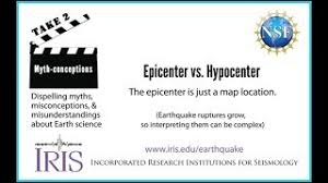 However, the hypocenter allows scientists to study the earth´s ru… Epicenter Or Hypocenter Which Was It What S The Difference Youtube