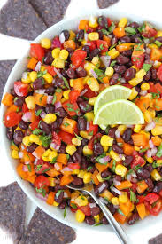 Black Bean And Corn Salsa Recipe Black Bean Corn Salsa Recipe Vegan Mexican Recipes Healthy Recipes Black Bean Corn Salsa