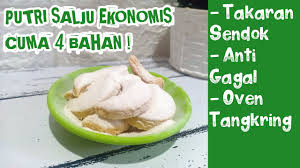 2,362 likes · 2 talking about this. Resep Putri Salju Ekonomis Cuma 4 Bahan Takaran Sendok Youtube