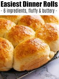 This Easy Roll Recipe Needs Just A Few Ingredients A Perfect Side Dish To Any Dinner Try These Homema Homemade Rolls Easy Homemade Rolls Homemade Yeast Rolls