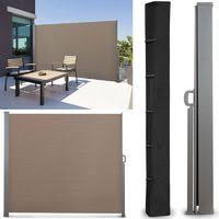 Paravent Exterieur Retractable 300x180cm Ecru Store Vertical 12499 Paravent Exterieur Stores Verticaux Canisse