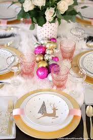 Maybe you would like to learn more about one of these? Pink And Gold Christmas Table Settings Novocom Top