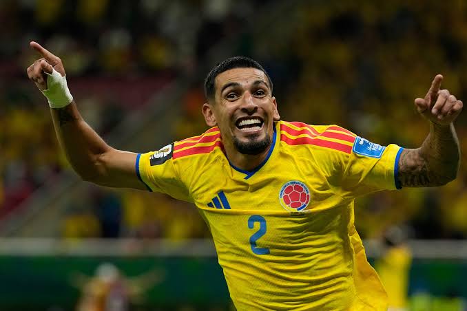 Daniel Muñoz, el inesperado hombre del gol para Colombia en el Mundial |  Independent Español