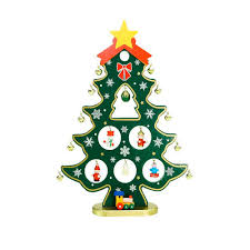 The modern christmas tree was developed in early modern germany (where it is today called weihnachtsbaum or christbaum) in the western christian tradition, christmas trees are variously erected on days such as the first day of advent or even as late as christmas eve depending on the. Northlight 11 25 In Wooden Christmas Tree Cut Out With Miniature Ornaments Table Top Decoration 32259768 The Home Depot