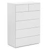 He chest of drawers download file includes toolpaths for a 48½″h x 36″w x 18d (1234.5 x 919 x 450) chest with 4 drawer compartments. 1