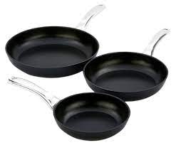 5 quali sono le opinioni dei consumatori? Bisetti Black Diamond 3 Piece Aluminum Cookware Set With Stone Finish 1 7 8 20 Cm Frying Pan 1 9 45 24 Cm Frying Pan And 1 11 28 Cm Frying Pan Bisetti