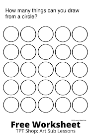 Pin On Art Sub Plans