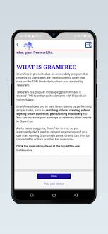 About gramfree | gram free adalah site baru penghasil gram dengan cara claim 10 jam sekali, lottery dan mengundang teman. Download Gramfree Review Free For Android Gramfree Review Apk Download Steprimo Com