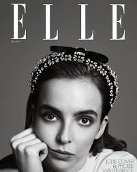 Black And White Elle Magazine Cover Jodie Comer Uk Elle 2019 Jodie Comer Photo 2019 Dzhodi Komer Uk Elle 2019 Dzhodi Komer Foto 2019 Jodie Comer Elle Magazine Fashion Magazine Cover