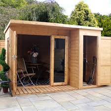 8ft X 10ft Winchester Wooden Garden Room In 2020 Summer House Garden Shed Homes Summer House