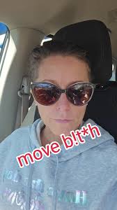 there's an entire parking lot and she parked next to me so I can't even  open my door with hers open. #annoyed #move #dumb