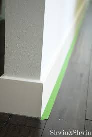 Mid Century Modern Living Room Shwin And Shwin Baseboard Styles Farmhouse Trim Modern Baseboards