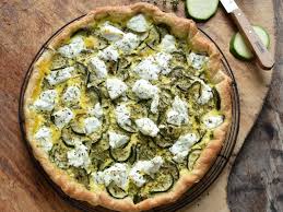 Quiche Courgettes Et Chevre Recettes Recette Recette Quiche Courgette Recettes De Cuisine Recette Facile