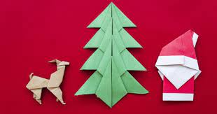 Kreasi natal dari pita jepang how to make ketupat from. 10 Origami Dekorasi Natal Yang Dapat Mama Coba Dengan Anak Popmama Com