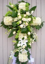 Maybe you would like to learn more about one of these? Funeral Cross Sympathy Rose Lily And Orchid Combination In Glendale Ca Honey Bee Flowers