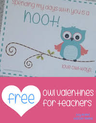 Inspiring printable owl miss you have a great summer card printable images. Teacher Mama Free Printable Owl Valentines For Teachers Boy Mama Teacher Mama