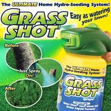 Grass Shot By Bulbhead The Ultimate Home Hydro Seeding System Liquid Spray New Growing Grass From Seed Seeds Grass