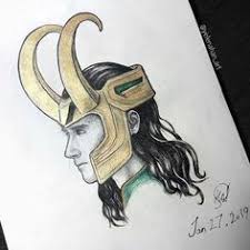 Every Vilain Has A Story Loki Thor Thorragnarok Marvel Inking Art Ink Drawing Illustration Sket Marvel Art Drawings Avengers Drawings Loki Art