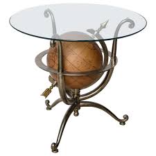 Coffee table by snow globe singapore. Neoclassical Style Globe Side Table At 1stdibs