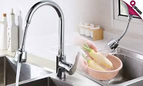 360° water saving faucet aerator extender sprayer sink spray kitchen tap head au. Qgrabs Com Store Deal Of The Day Qgrabs