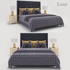 Loso Bed 3d Model For Download Cgsouq Com Bed Furniture Bed Furniture
