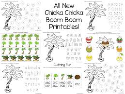 Chicka Chicka Boom Boom Theme Printables Chicka Chicka Chicka Chicka Boom Boom Chicka Chicka Boom Boom Crafts