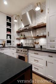 Floating Shelves Contemporary Kitchen Veranda Interiors Kitchen Design Kitchen Inspirations Home Kitchens