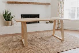 Diy Modern Dining Table Woodbrew In 2020 Modern Dining Table Modern Diy Diy Dining Room