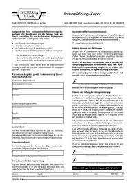 Bitte beachten sie die nebenstehenden informationen hierzu. Kontoeroffnung Depot Bei Der Degussa Bank
