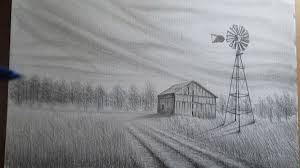 Foglio Bianco Ruvido Disegno Di Un Mulino Chiaro Scuro A Matita Disegni A Matita Disegni A Matita Facili Disegni