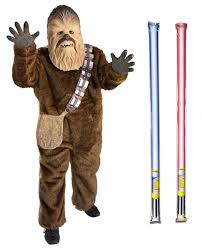 The clone wars and star wars rebels are one of the few things considered canon outside of the movies, by disney. Star Wars Costumes And Toys Star Wars Costume Deluxe Child Chewbacca With X2 Free Lightsabers