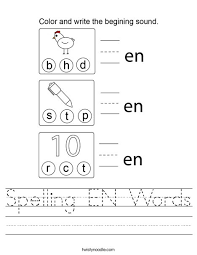 Some of the worksheets displayed are word picture match matching upper and lower case letters word picture match matching sentences and pictures match the sounds wh arf wh ether wh ip wh at wh ew wh irl wh atever wh ich a match the pictures with the letter matching game. Spelling En Words Worksheet Twisty Noodle