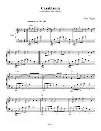 I Just Called To Say I Love You скачать Casablanca Bertie Higgins Piano Plateau Sheet Music Casablanca Sheet Music Music